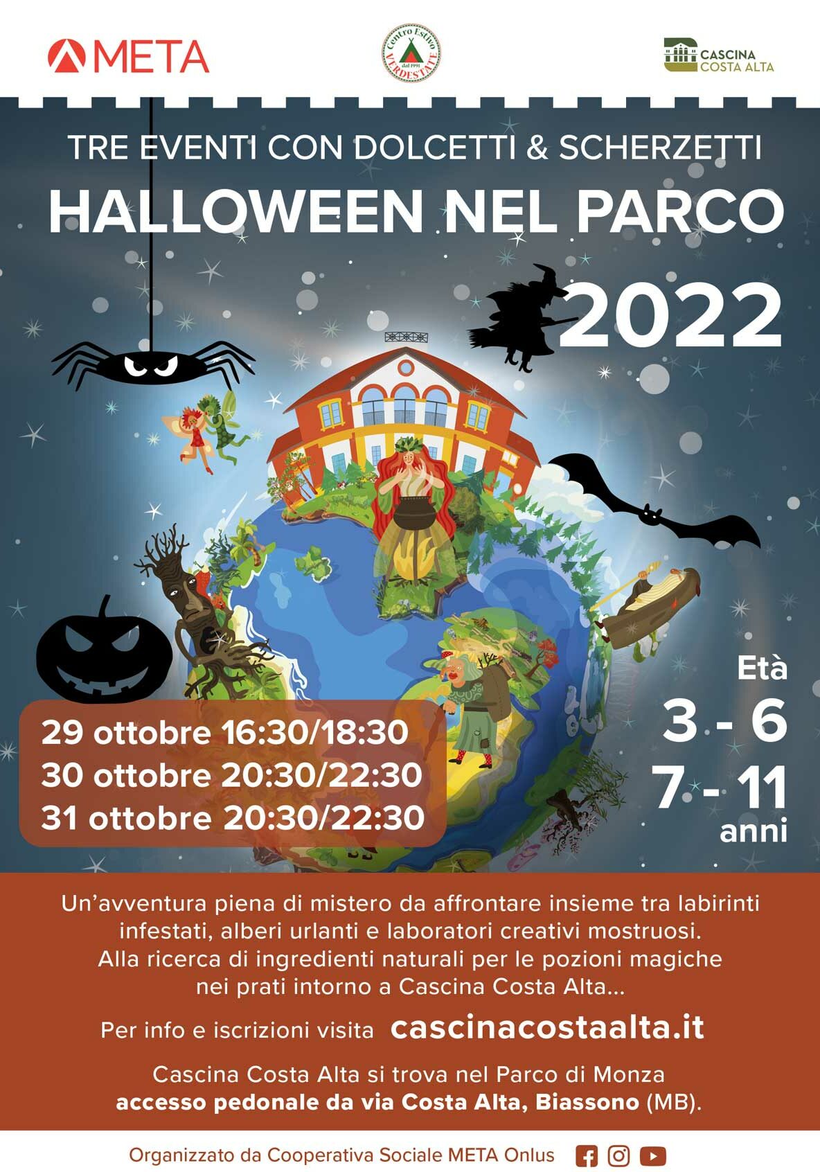 Halloween Nel Parco 2022 Cascina Costa Alta